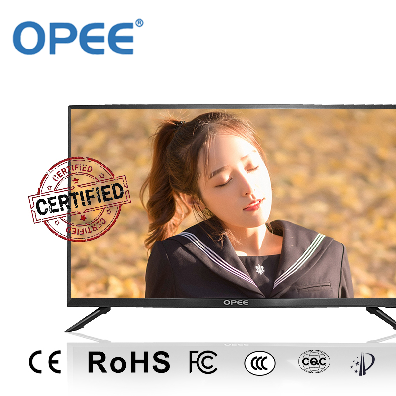 Mianhong 32 40 43 50 55 pouce Chine TV intelligente ultra HD Prix usine bon marché Télévision à écran plat avec DVB-T2 LCD LED TV 32 POUC